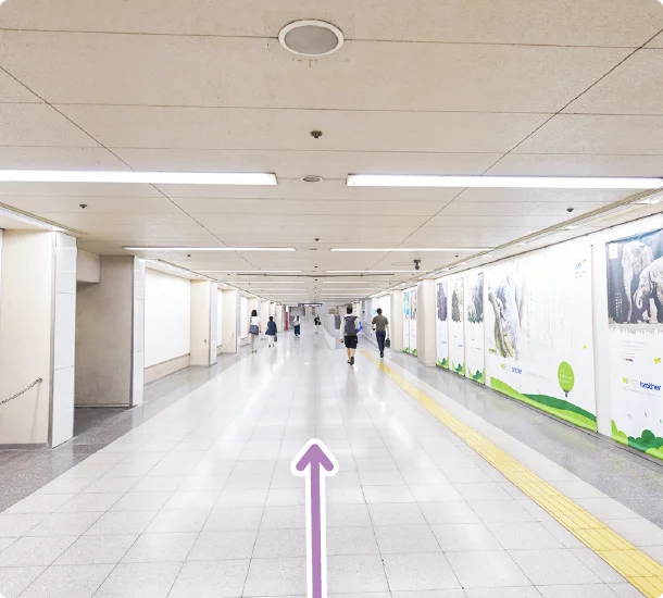 最寄駅~当クリニックまで02